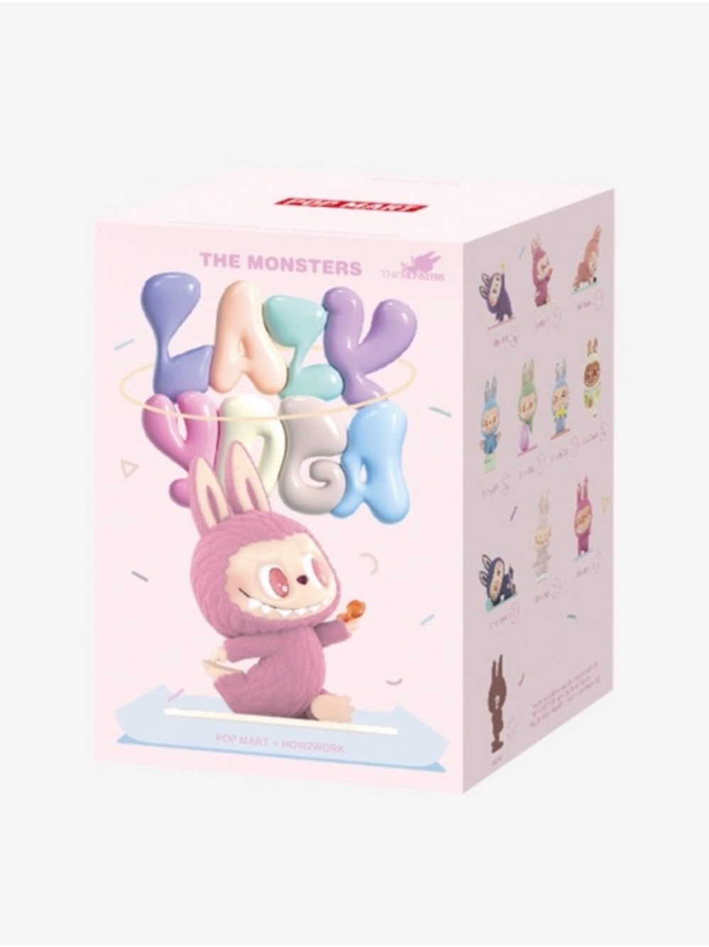 POP MART The Monsters Lazy Yoga Series Sealed Blind Box
